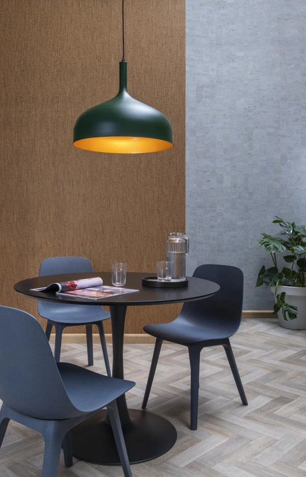 Lucide ROZALLA - Hanglamp - Ø 50 cm - 1xE27 - Groen - sfeer 1